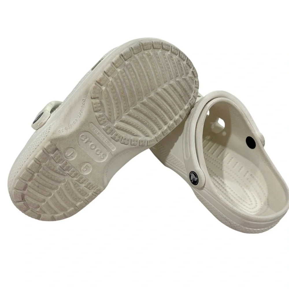 CROCS Classic Clog Kids Shoes in White